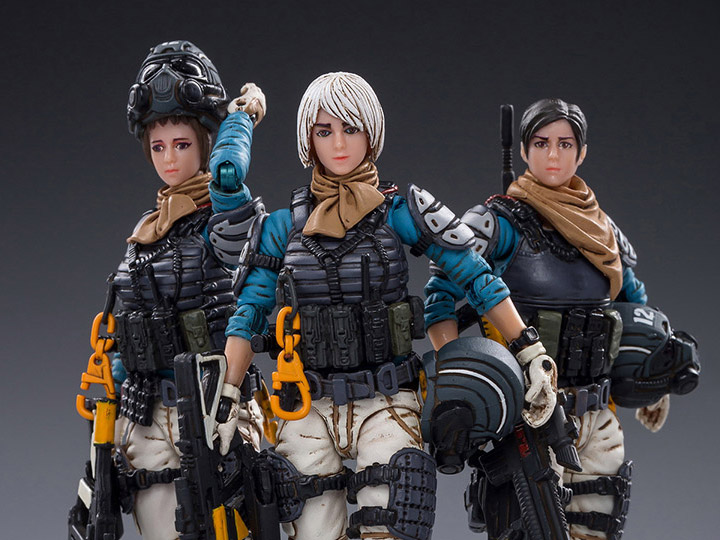 Battle for the Stars Starhawk 12th Peron Patrol 1/18 Scale Figure Set Gallery Image 1