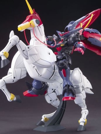 Mobile Fighter G Gundam HGFC Master Gundam & Fuunsaiki 1/144 Scale Model Kit Gallery Image 2