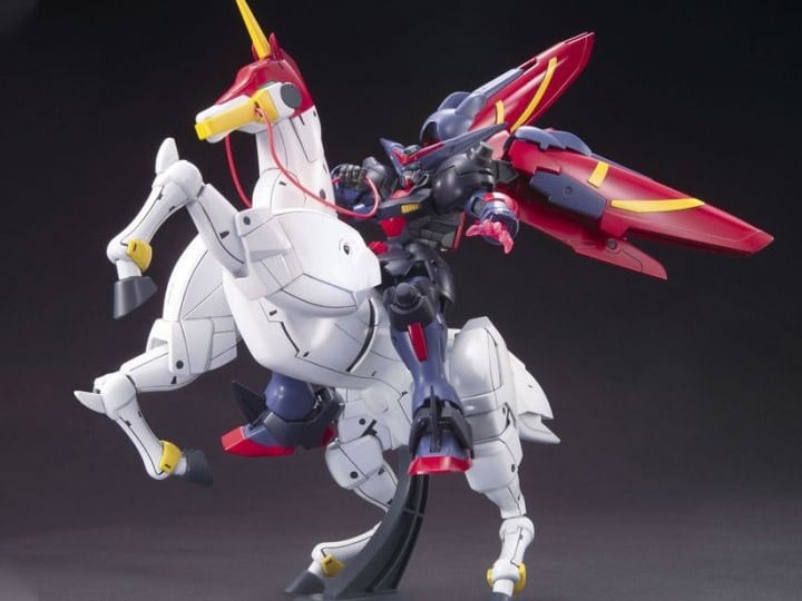 Mobile Fighter G Gundam HGFC Master Gundam & Fuunsaiki 1/144 Scale Model Kit Gallery Image 1