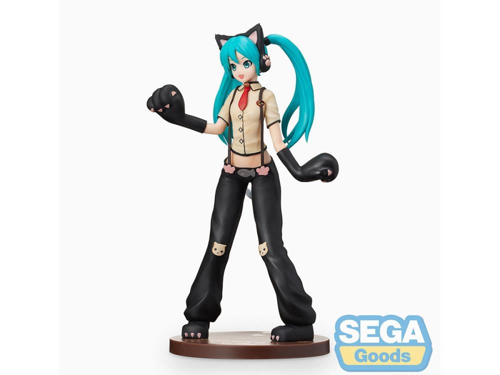 Vocaloid Miku Hatsune (Nyanko) Super Premium Figure Gallery Image 4