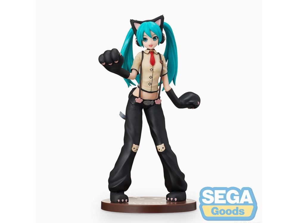 Vocaloid Miku Hatsune (Nyanko) Super Premium Figure Gallery Image 3