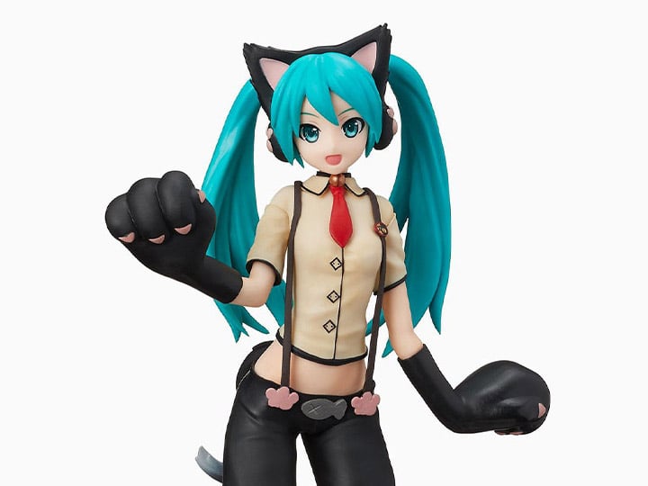 Vocaloid Miku Hatsune (Nyanko) Super Premium Figure Gallery Image 1