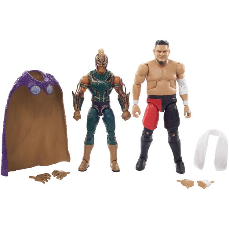 WWE Elite Collection Rey Mysterio & Samoa Joe Two-Pack Gallery Image 3