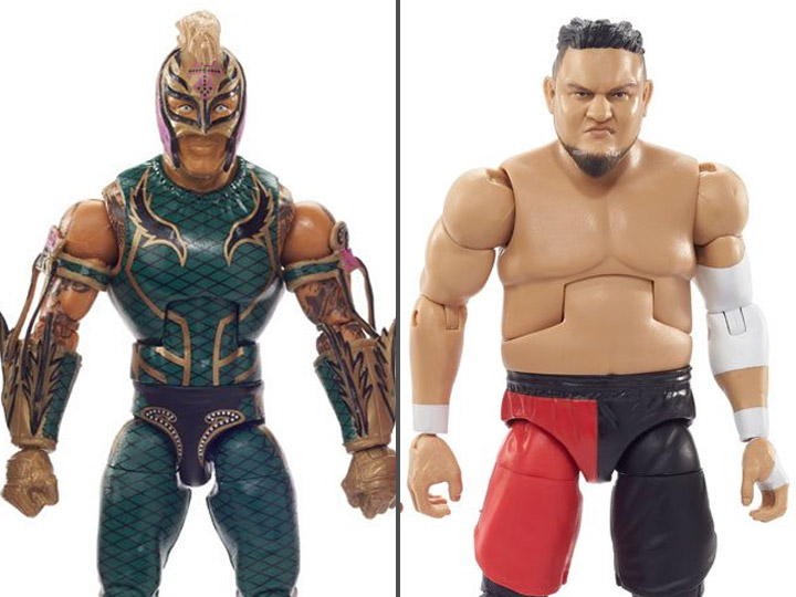 WWE Elite Collection Rey Mysterio & Samoa Joe Two-Pack Gallery Image 1