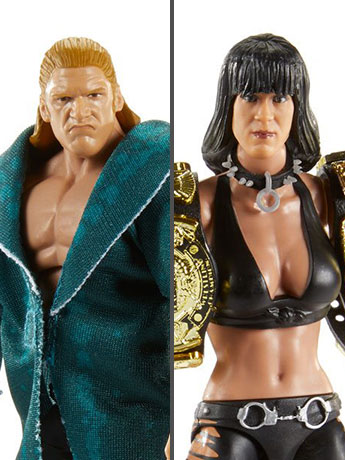 WWE Elite Collection Triple H & Chyna Two-Pack Gallery Image 2