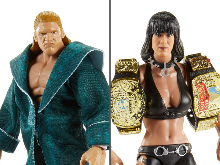 WWE Elite Collection Triple H & Chyna Two-Pack Gallery Image 1