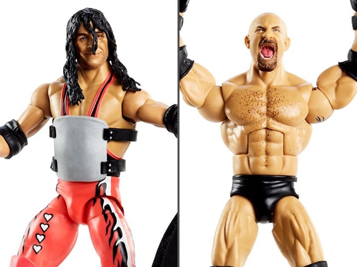 WWE Elite Collection Goldberg & Bret Hart Two-Pack Gallery Image 1