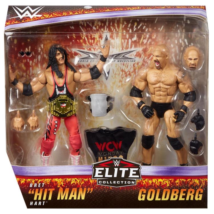 WWE Elite Collection Goldberg & Bret Hart Two-Pack Gallery Image 6