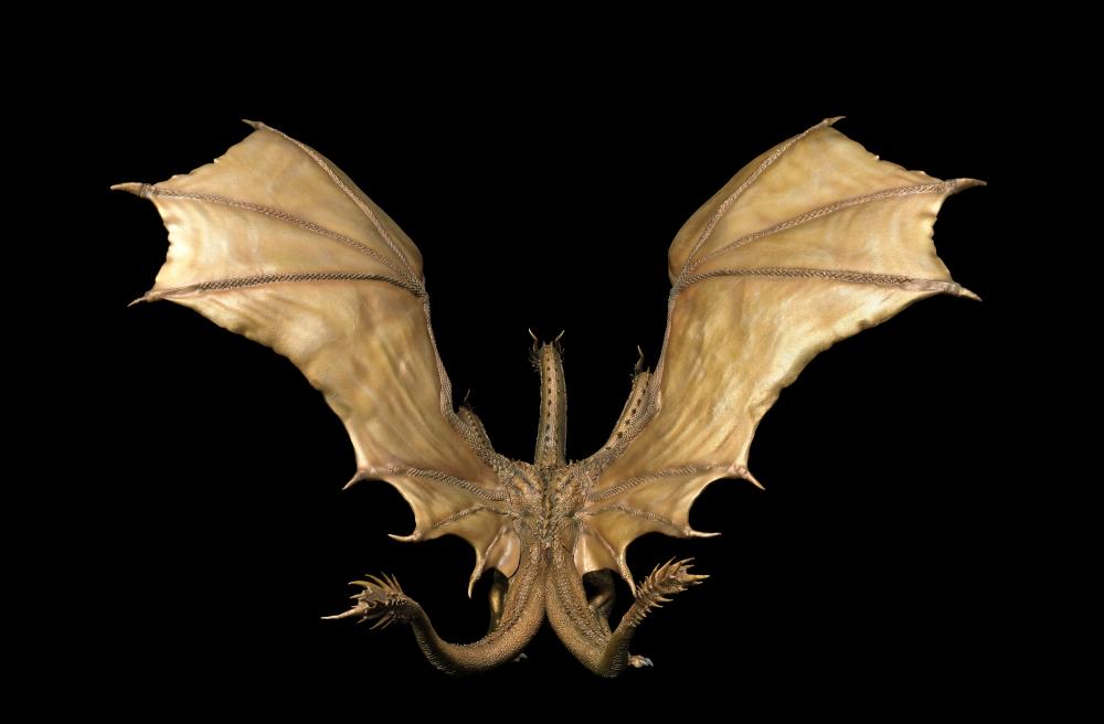 Godzilla: King of the Monsters Hyper Solid Series King Ghidorah Gallery Image 5