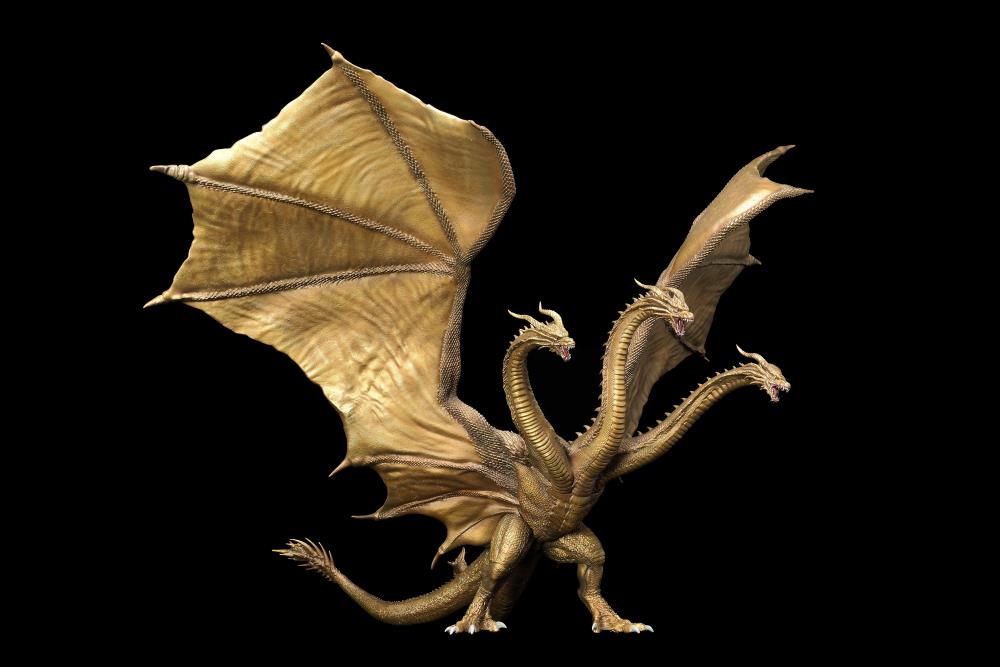 Godzilla: King of the Monsters Hyper Solid Series King Ghidorah Gallery Image 6