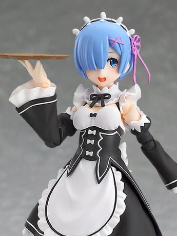 figma レム 346 Re:ゼロ Re:Zero figma No.346 - Rem Maid Outfit Figure | BigBadToyStore