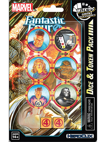 Marvel HeroClix Fantastic Four Dice & Token Pack Gallery Image 2