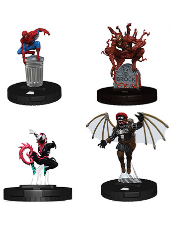 Marvel HeroClix: Spider-Man and Venom Absolute Carnage Booster Pack of 5 Figures Gallery Image 2