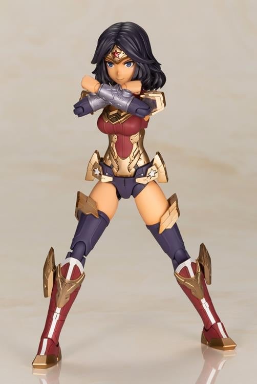 DC Comics Cross Frame Girl Wonder Woman (Humikane Shimada Ver.) Model Kit Gallery Image 9
