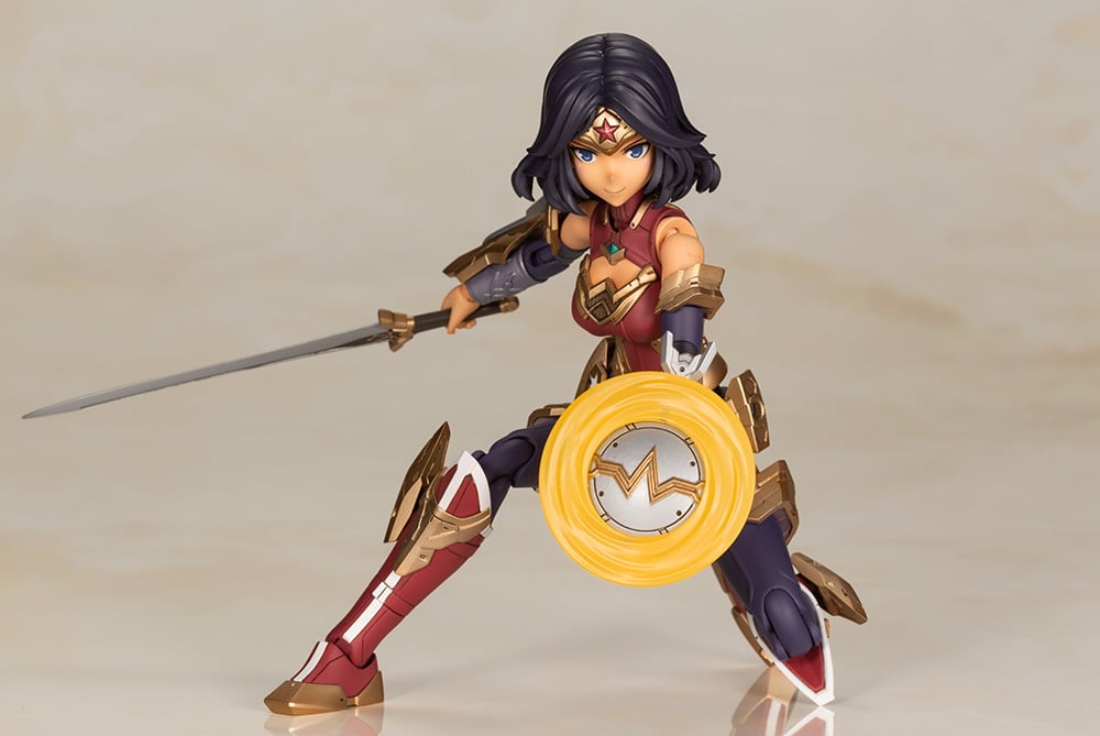 DC Comics Cross Frame Girl Wonder Woman (Humikane Shimada Ver.) Model Kit Gallery Image 12