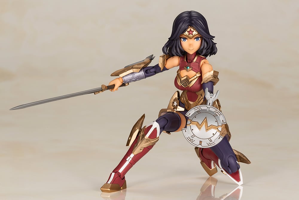 DC Comics Cross Frame Girl Wonder Woman (Humikane Shimada Ver.) Model Kit Gallery Image 11