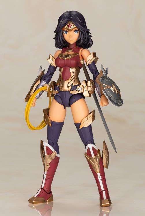 DC Comics Cross Frame Girl Wonder Woman (Humikane Shimada Ver.) Model Kit Gallery Image 3