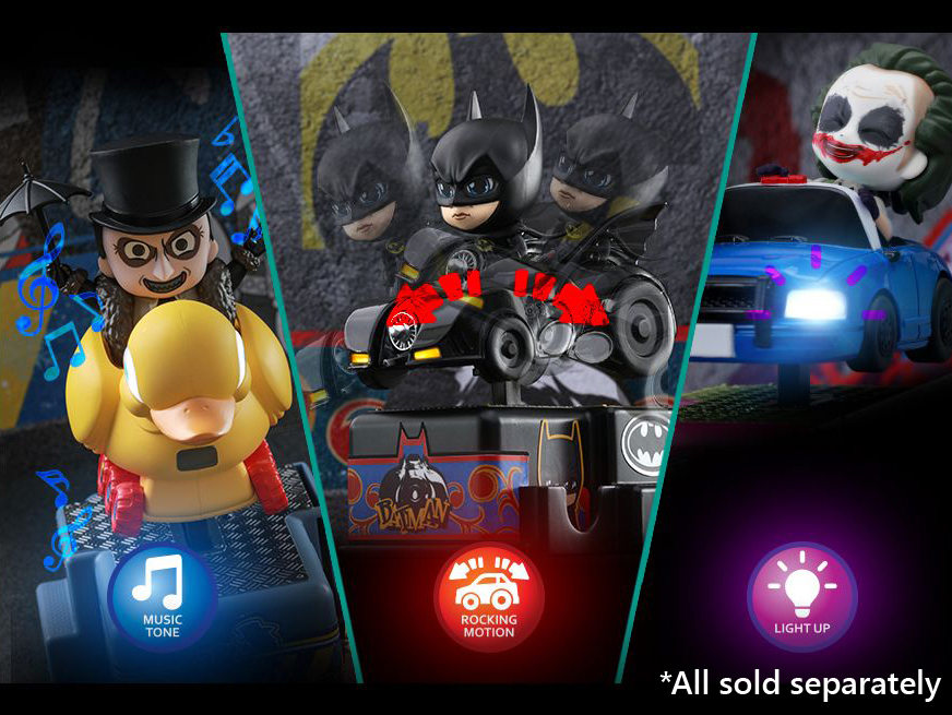 The Dark Knight CosRider The Joker & Police Car Set Gallery Image 8