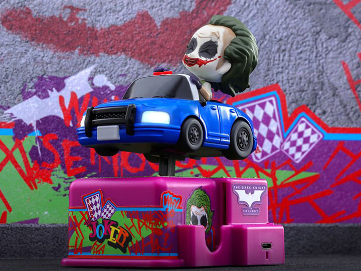 The Dark Knight CosRider The Joker & Police Car Set Gallery Image 1