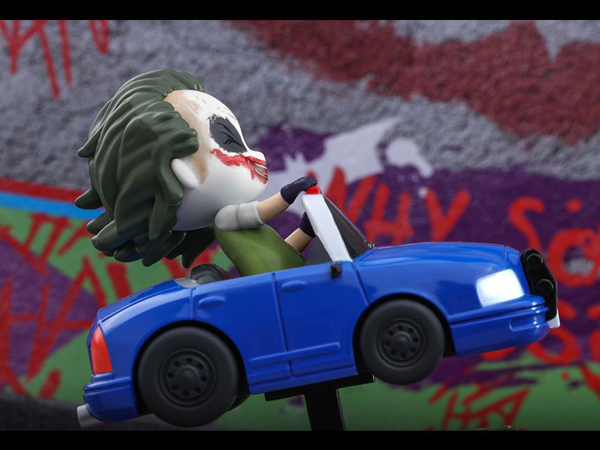 The Dark Knight CosRider The Joker & Police Car Set Gallery Image 5