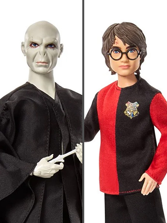 Harry Potter and the Goblet of Fire Harry Potter & Lord Voldemort Doll Two-Pack Gallery Image 2