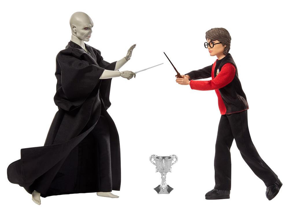 Harry Potter and the Goblet of Fire Harry Potter & Lord Voldemort Doll Two-Pack Gallery Image 4
