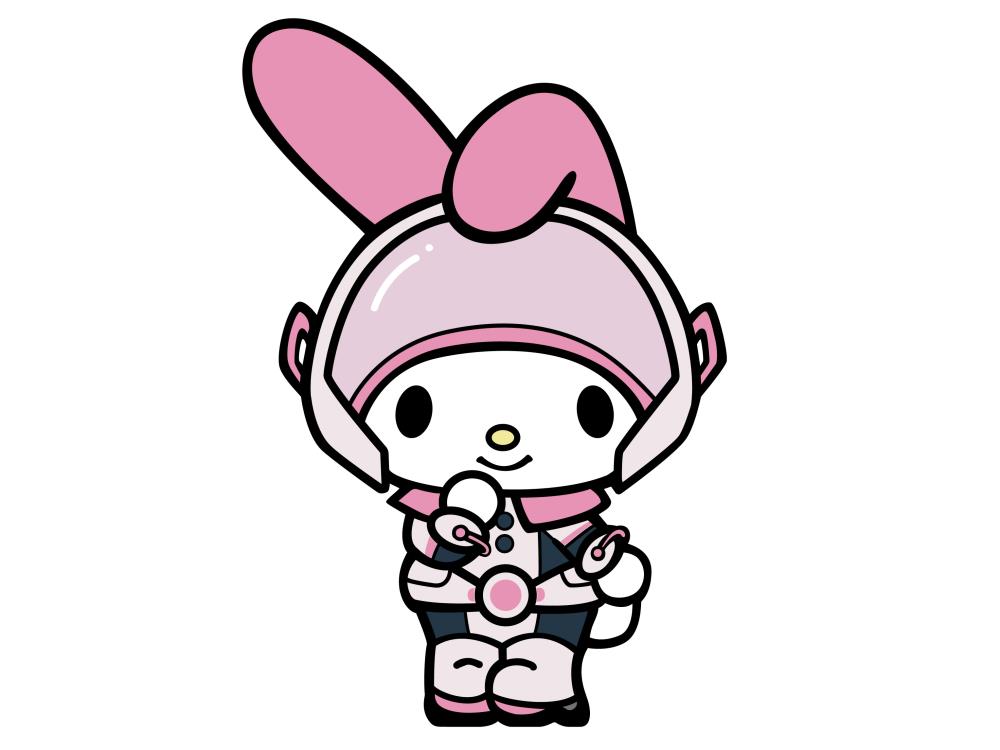 Sanrio x My Hero Academia FiGPiN #393 My Melody Ochaco Gallery Image 3