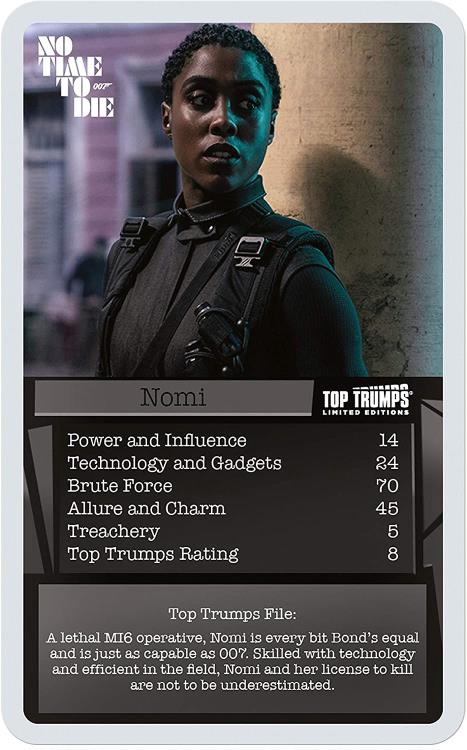 James Bond Top Trumps 007 The Best of Bond Card Game Gallery Image 5