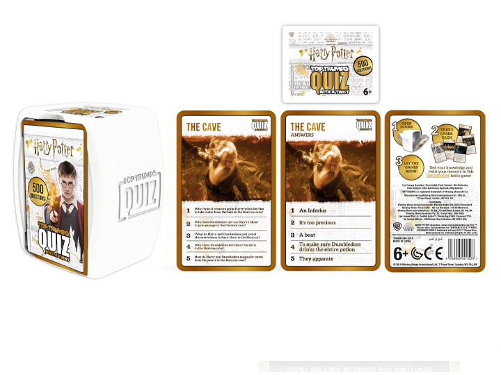 Harry Potter Top Trumps Quiz Game Gallery Image 1