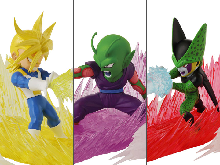 Dragon Ball Super Final Blast Wave 2 Set of 3 Figures Gallery Image 1