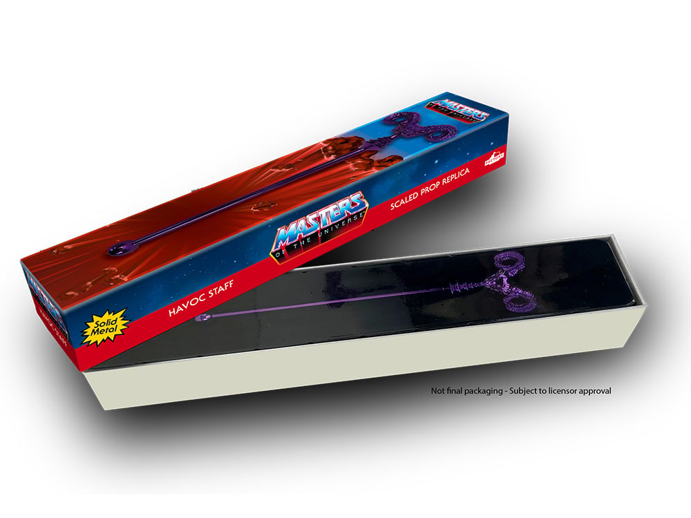 Masters of the Universe Skeletor Havoc Staff Scaled Prop Replica Gallery Image 4