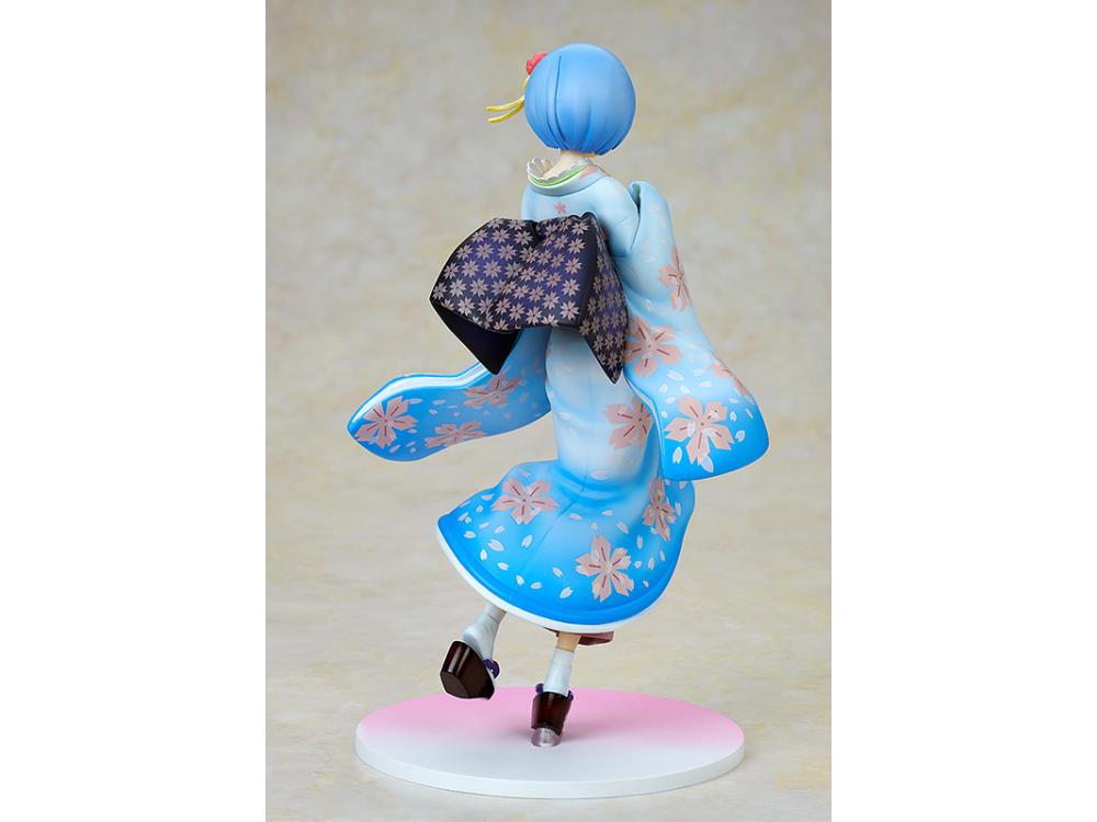 Re:Zero Starting Life in Another World Rem (Ukiyo-e Cherry Blossom Ver.) 1/8 Scale Figure Gallery Image 11