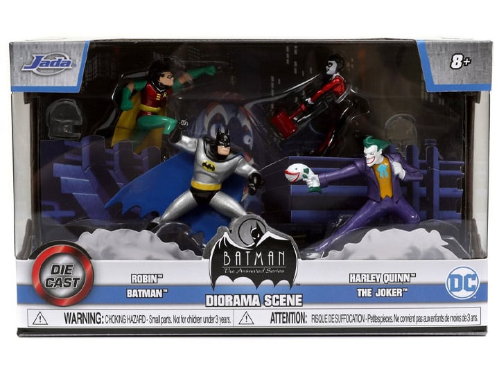 Batman: The Animated Series MetalFigs 2.75" Figure Diorama Set Gallery Image 1