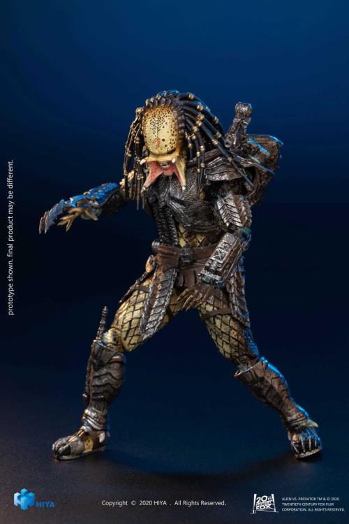 Alien vs. Predator Unmasked Scar Predator 1:18 Scale PX Previews Exclusive Action Figure Gallery Image 7