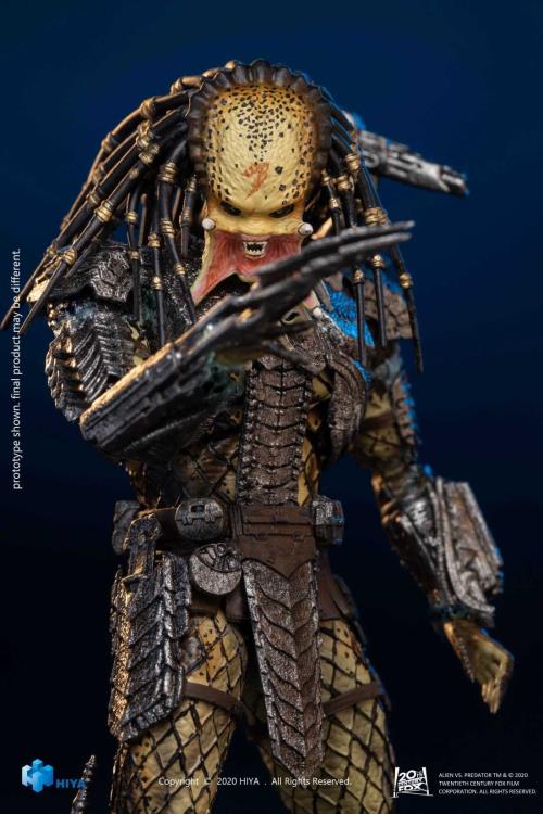 Alien vs. Predator Unmasked Scar Predator 1:18 Scale PX Previews Exclusive Action Figure Gallery Image 9