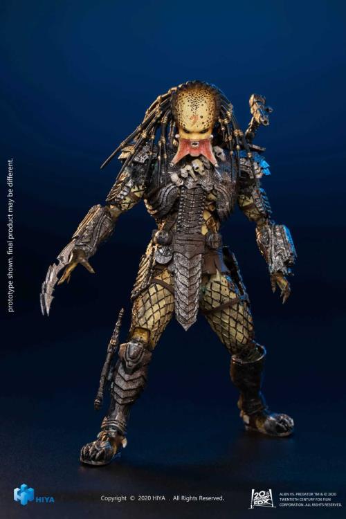 Alien vs. Predator Unmasked Scar Predator 1:18 Scale PX Previews Exclusive Action Figure Gallery Image 4