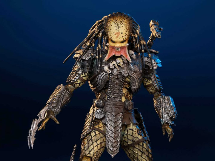 Alien vs. Predator Unmasked Scar Predator 1:18 Scale PX Previews Exclusive Action Figure Gallery Image 1