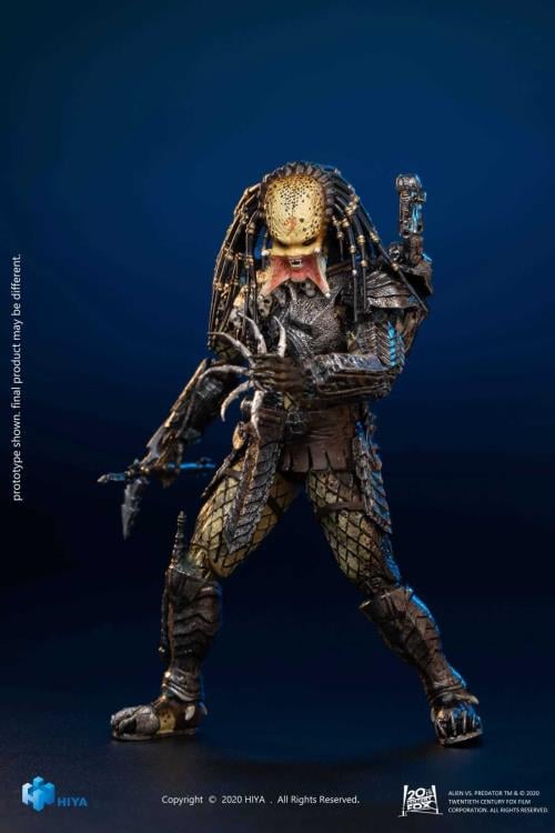 Alien vs. Predator Unmasked Scar Predator 1:18 Scale PX Previews Exclusive Action Figure Gallery Image 5