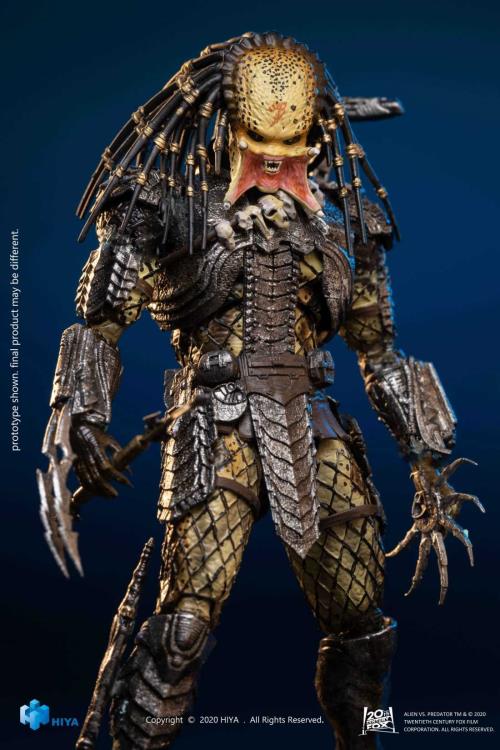 Alien vs. Predator Unmasked Scar Predator 1:18 Scale PX Previews Exclusive Action Figure Gallery Image 10