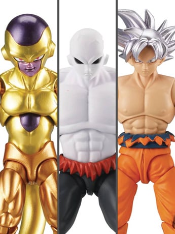 Dragon Ball Super Evolve Set of 3 Figures Gallery Image 2