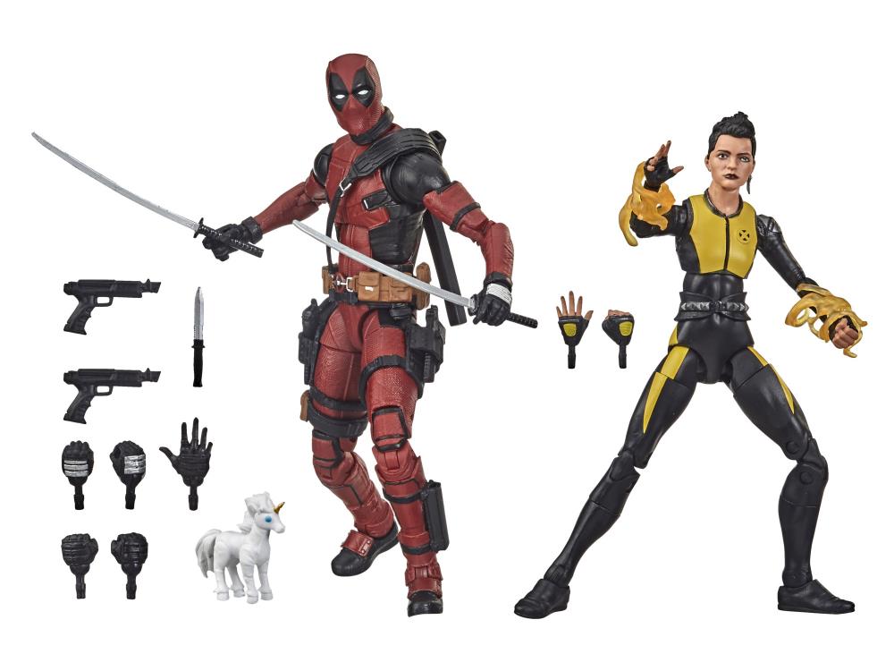X-Men 20th Anniversary Marvel Legends Deadpool & Negasonic Teenage Warhead Action Figure Two-Pack Gallery Image 10