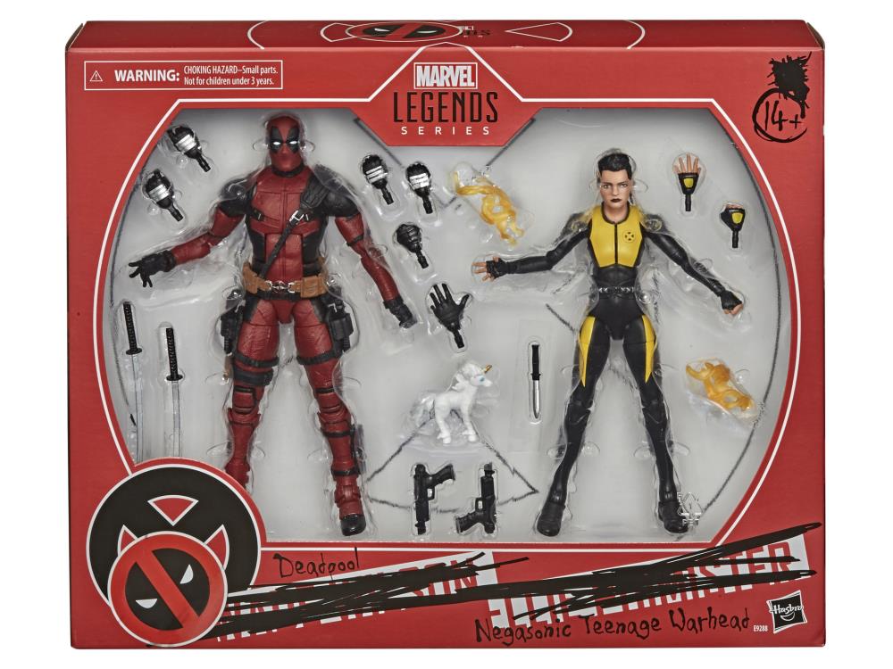 X-Men 20th Anniversary Marvel Legends Deadpool & Negasonic Teenage