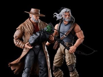 X-Men 20th Anniversary Marvel Legends Old Man Logan & Hawkeye