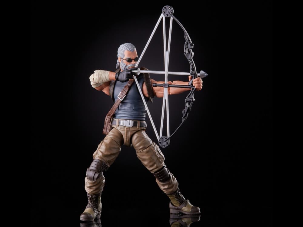 X-Men 20th Anniversary Marvel Legends Old Man Logan & Hawkeye Action Figure Two-Pack Gallery Image 5