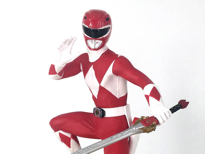 Mighty Morphin Power Rangers Red Ranger 1/8 Scale Statue Gallery Image 1