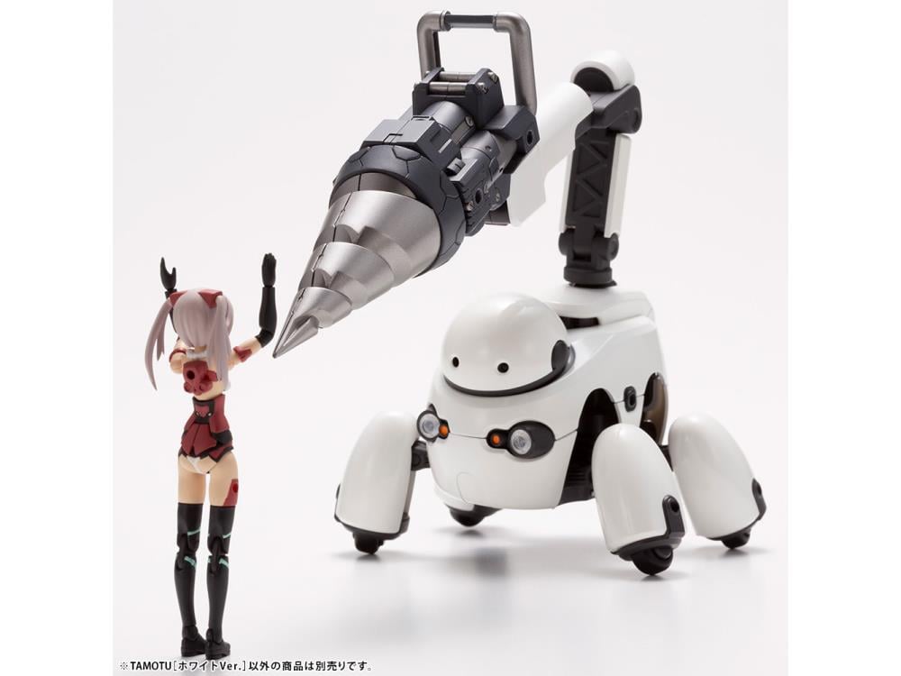 Maruttoys Tamotu (White Ver.) 1/12 Scale Model Kit Gallery Image 15