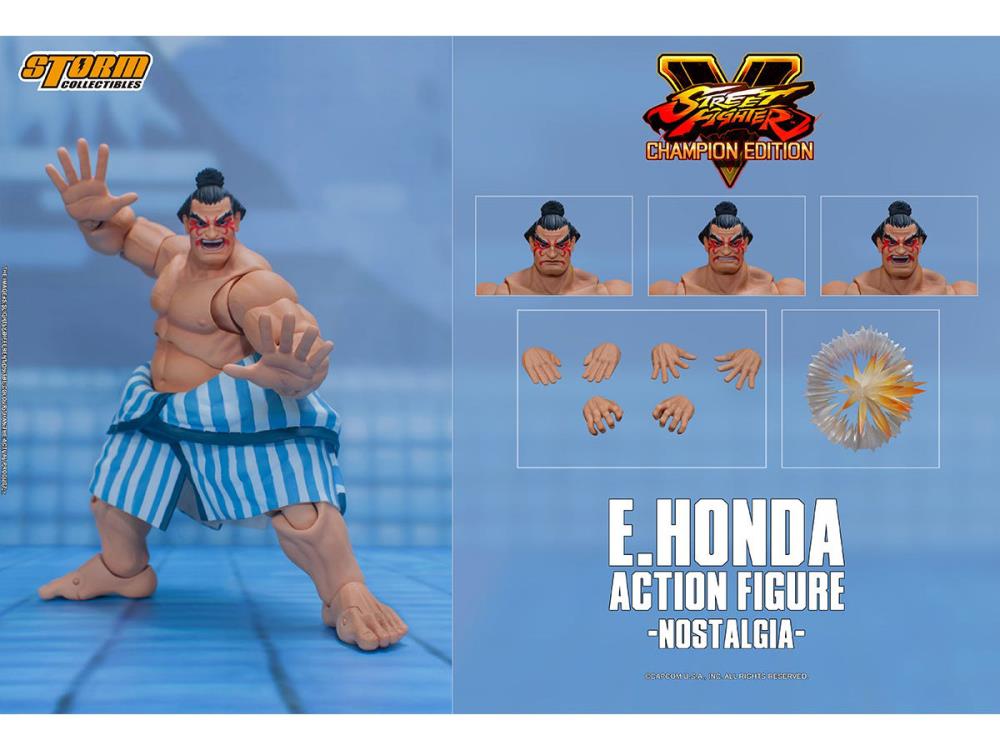 Street Fighter V E. Honda 1/12 Scale Figure Gallery Image 11