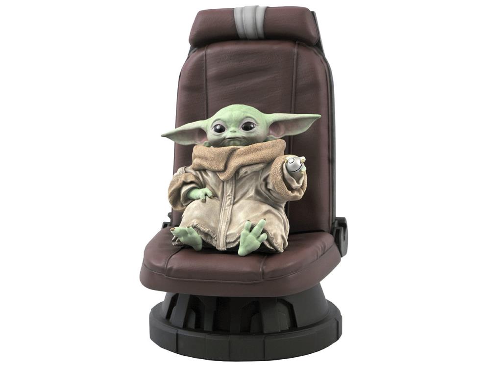 Star Wars The Mandalorian The Child In Chair 1/2 Scale Statue Gallery Image 8