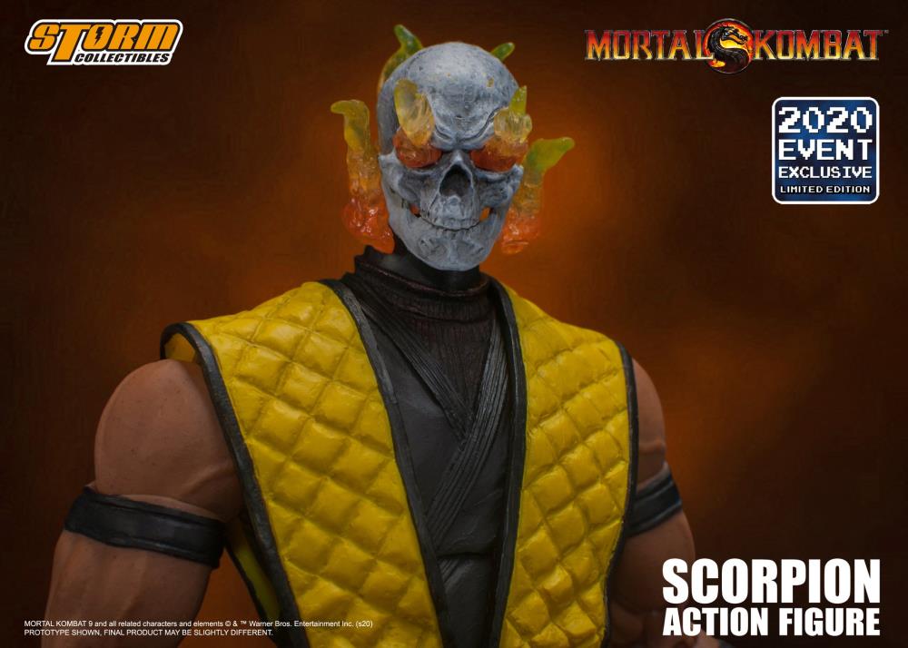 Mortal Kombat VS Series Scorpion 1/12 Scale SDCC 2020 Exclusive Figure Gallery Image 16
