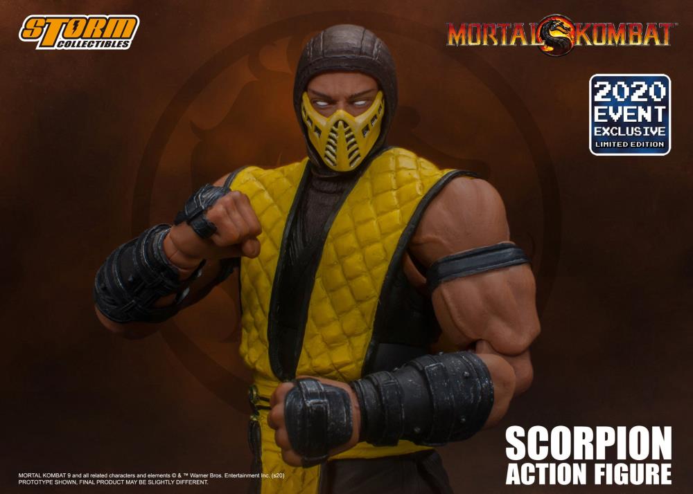 Mortal Kombat VS Series Scorpion 1/12 Scale SDCC 2020 Exclusive Figure Gallery Image 12